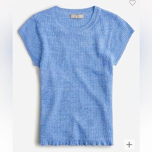 J Crew Cap Sleeved Sweater